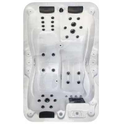 Sanotechnik Modena outdoor jakuzzi, takaroval