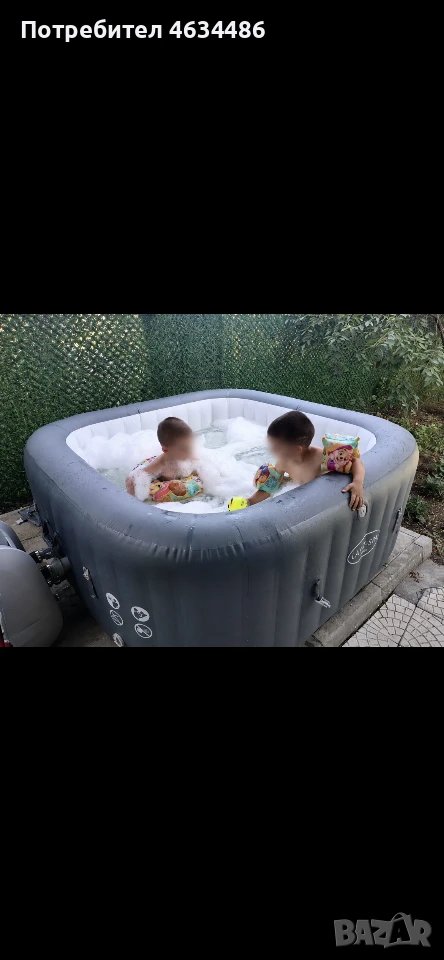 Lay-Z-Spa HydroJet Pro spa, 6 pers., trænger til reparation