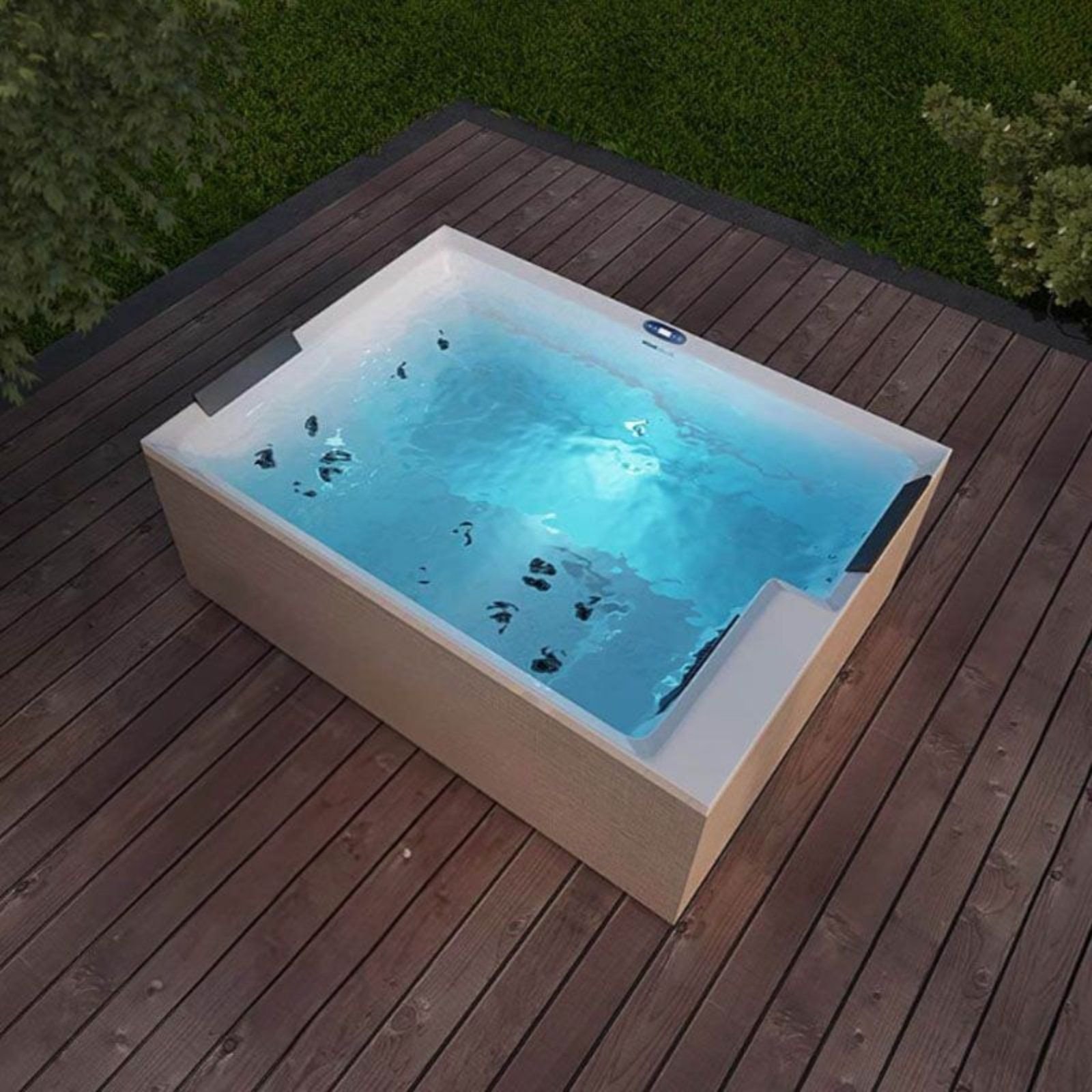 Outdoor jakuzzi Nimbus Deluxe, 190x140 cm