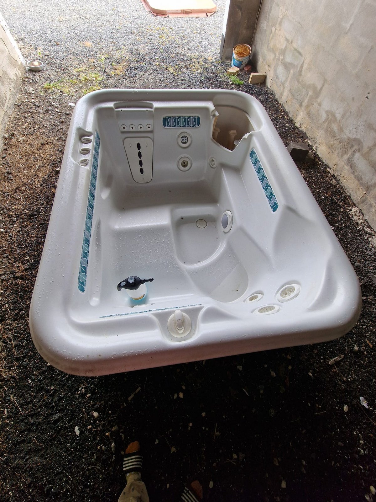 HotSpring Jetsetter jakuzzi, felújításra