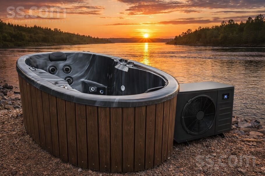 Queen Tub kahekohaline akrüülmullivann soojuspumbaga