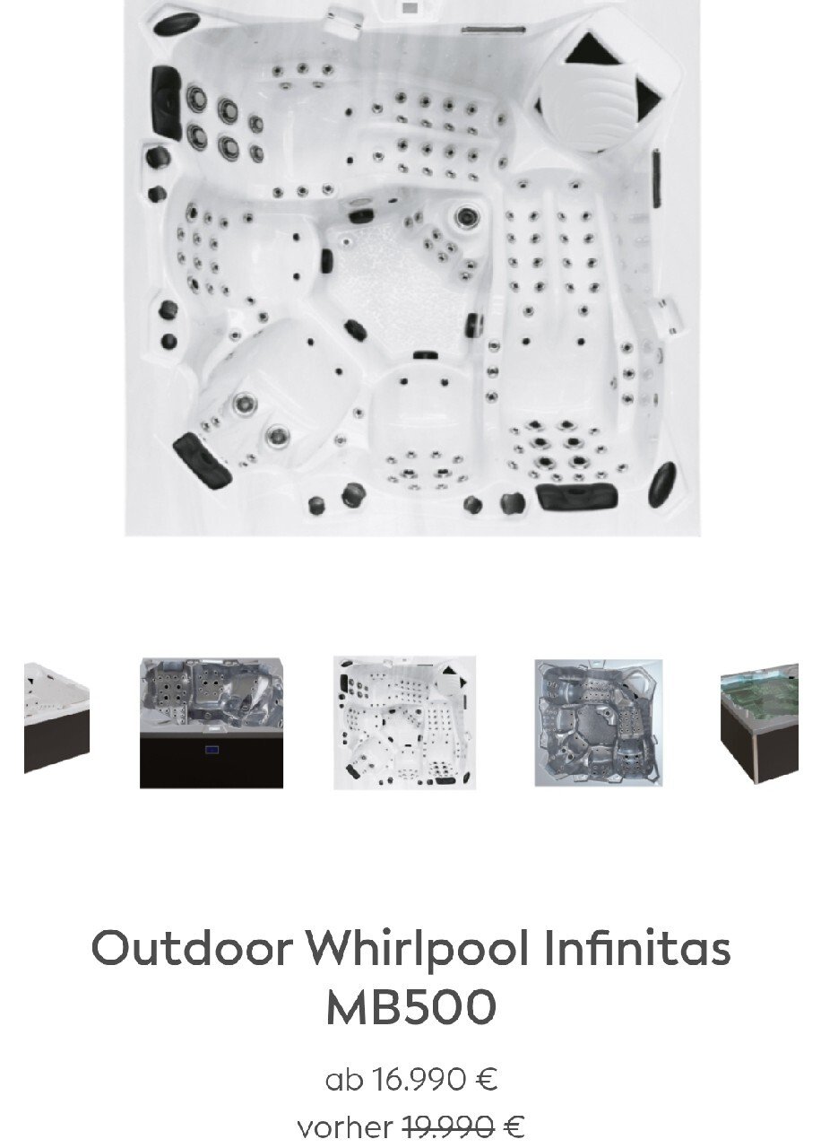 Jacuzzi de grădină Infinitas MB 500