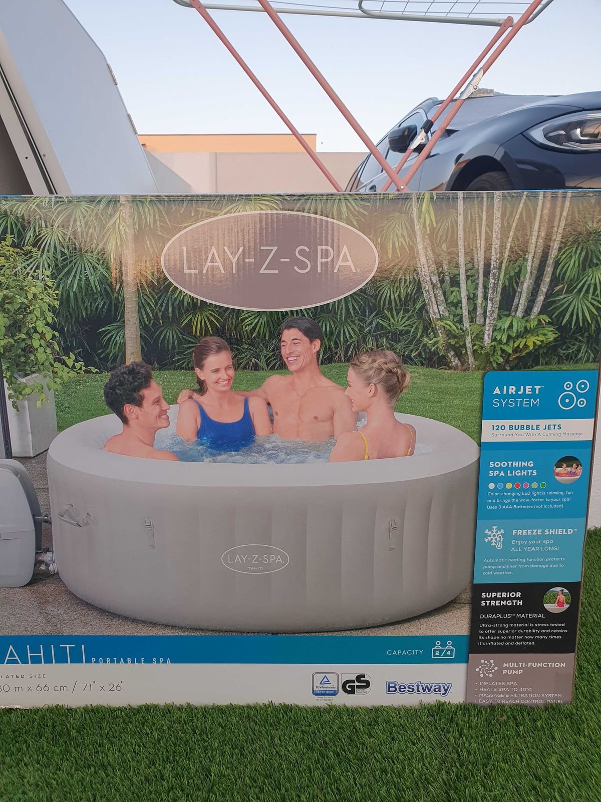 Lay-Z-Spa Tahiti AirJet 2-4 főre